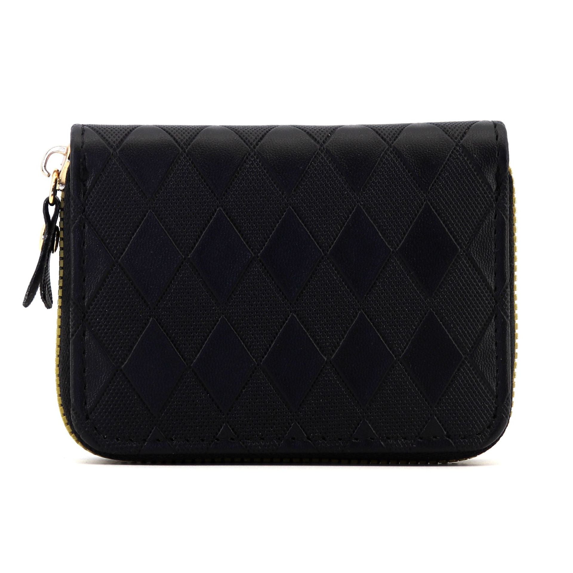 Wholesale Anti-demagnetic card holder,  multiple card slots,  zipper coin purse,  large capacity